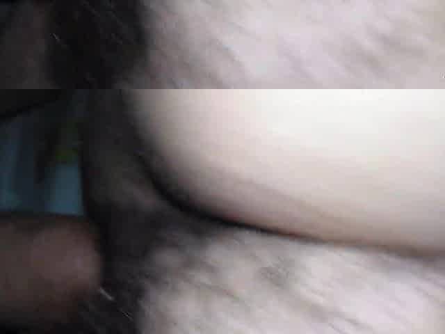 I cum on my chubby booty