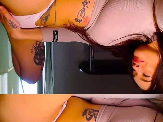 Chubby Brunette Big Boobs Dildo Masturbation