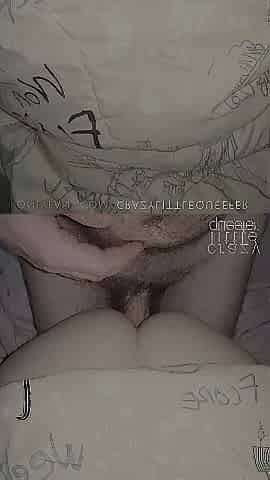 Hirsute twat demanding deepthroat action eager little queefer