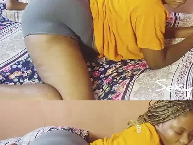Large Afro Butt Doing Wonders