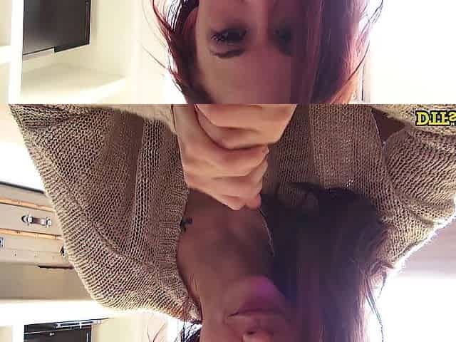 DTFsluts - Redhead mother I'd like to fuck Chanel Preston booty slam on a chair