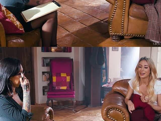 Modern-day Sins - Aiden Ashley Learns to Squirt & Scissor From Hot Lesbian Sex Therapist Lily Lane!