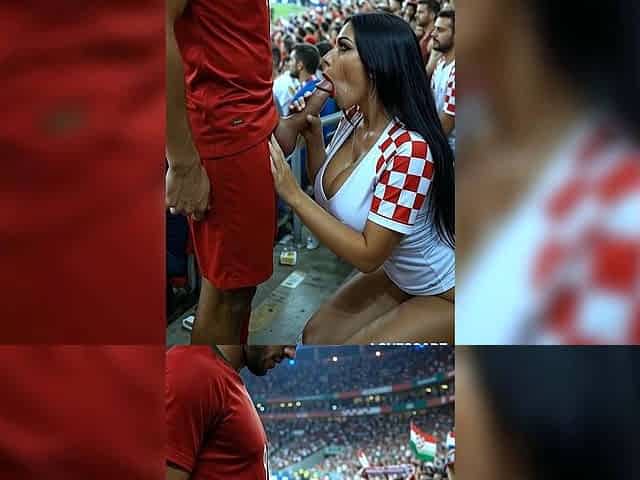 Portugal vs Croatia Fans Balcony Fuck