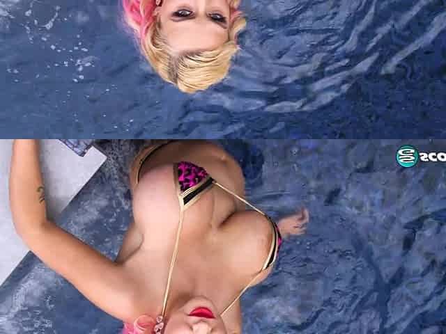 PornMegaLoad - Dolly Fox The Foxy Bikini Show