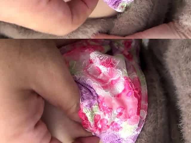POV close up asian gf blowjob