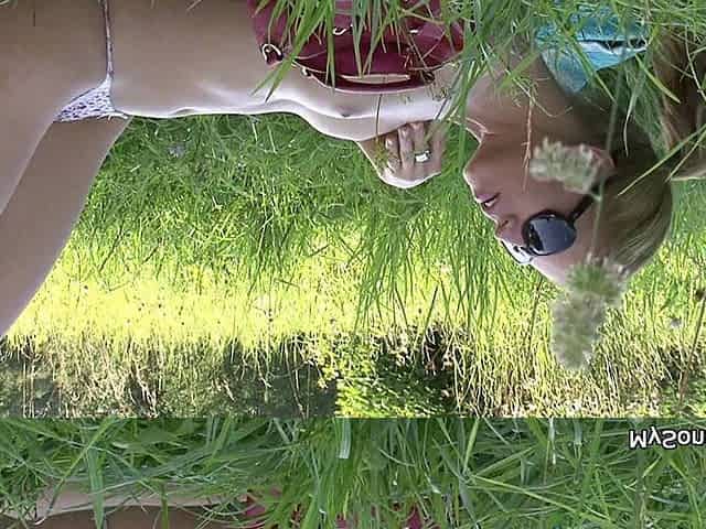 Nude sunbathing in the country goes wrong