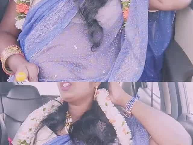 Glamorous housewife cheating spouse romance with car driver. Telugu smutty talks.