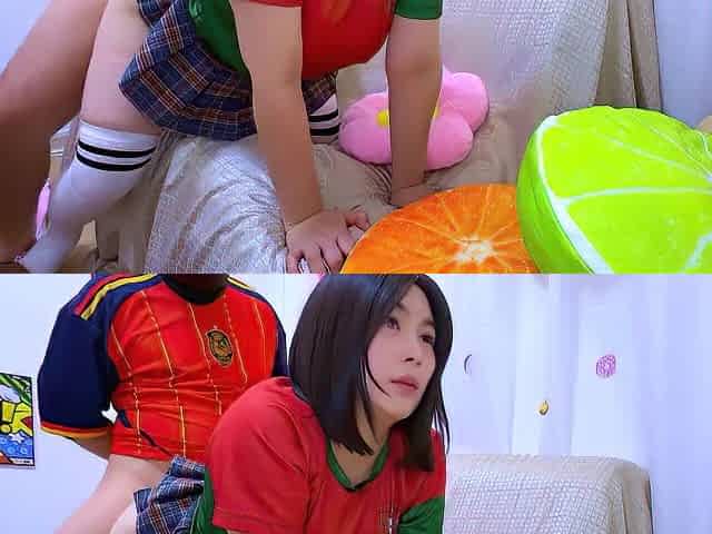 Creampie match!! Portugal vs Spain