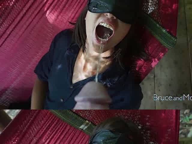 Bruce and Morgan - Void urine and Cum Compilation