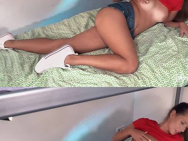 Alluring blonde experiences intense interracial face fuck with massive black dick