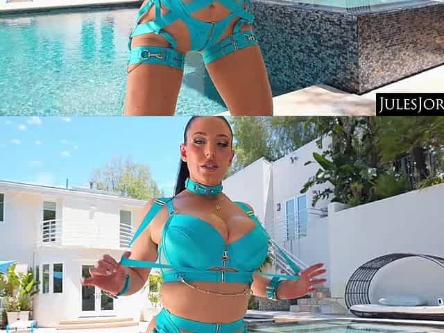 Angela White Gets Double Penetration And Squirts!