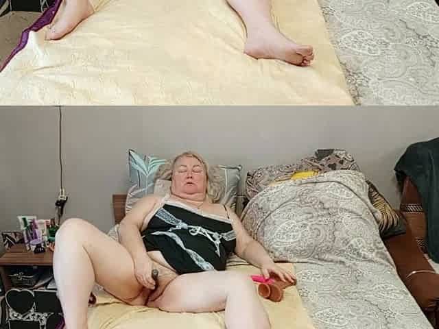 Neighbor Fucks Her Meaty Pussy with Sex Toys
