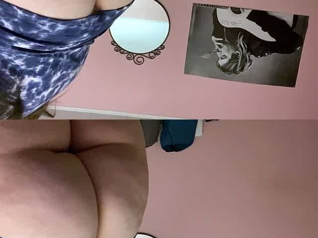 Great Big Boobs On Masturbating Redhead