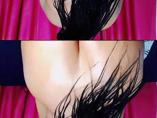 Widening My Overweight Black Large Butt Showing Large Melons