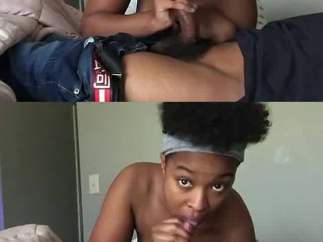 Ebony Sucks Dick