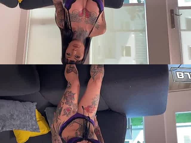 large titted tattoo bitch sucks large ramrod