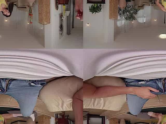 Mitzi X: Brunette hair Coach's Much loved Exercise is Your Dick VR
