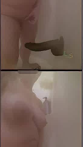 Hawt mother I'd like to fuck gets soapy and stretched out in the shower by BBC vibrator