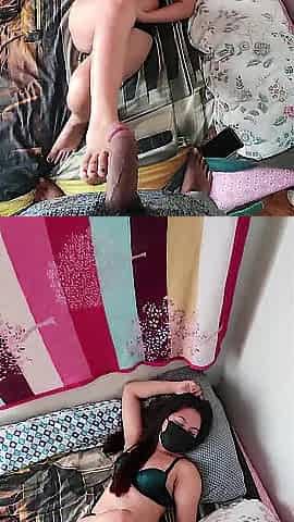 Oriental College Teen Footjob, Foot Fetish