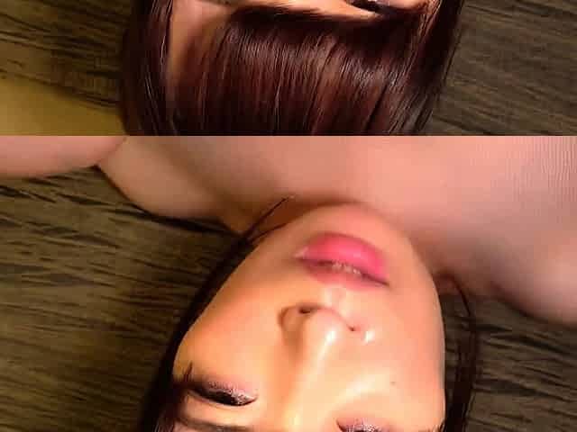 Amateur Asian College Teen Gives Blowjob