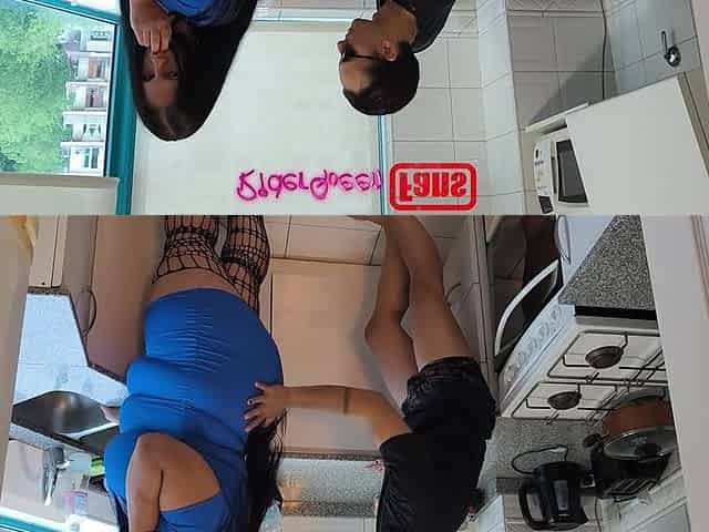 Stepmom in Kitchen - Video for Fans