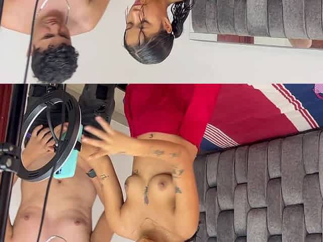I Help My Shy Stepsister on Her Social Networks so I Can Fuck Her - I End up Cumming in Her Ass