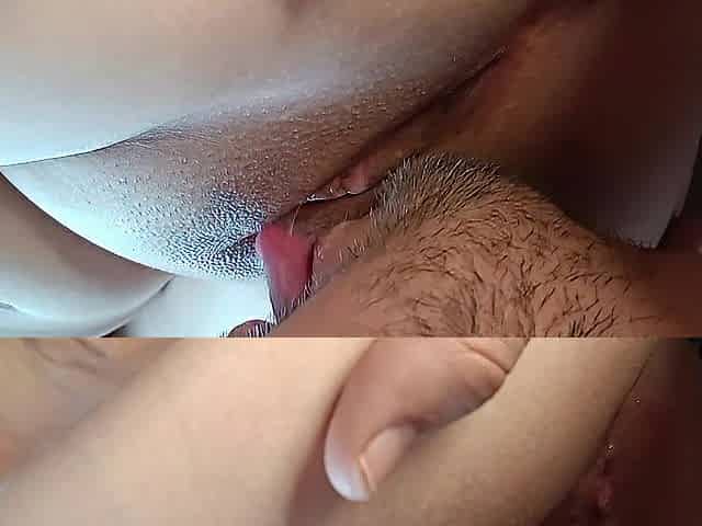 Close up Cunt and Butt Licking