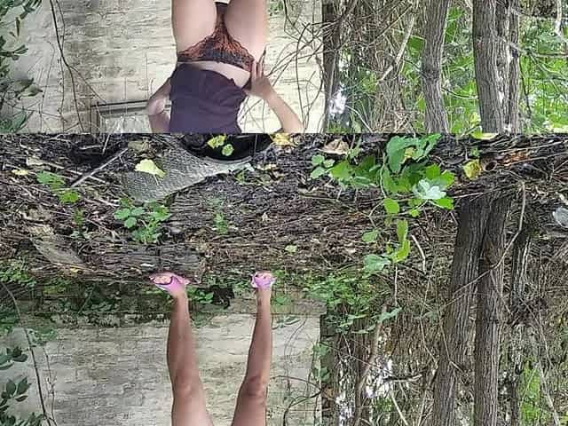 Pissing in Nature From a Groovy MILF. Dirty Talk in Russian