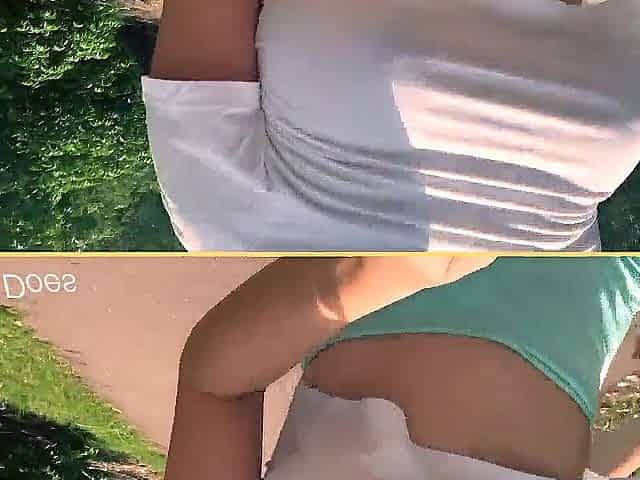 mother I'd like to fuck likes to flash her boobs in public