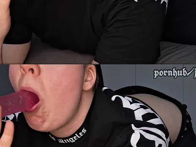 (suomi / finnish - eng sub) Imen sun kullia ja otan perseeseen - ftm anal amateur sucks penis