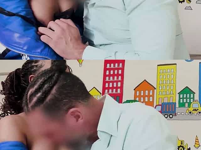 My BLACK GF got horny in the middle of our trip