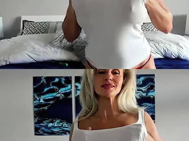 Big boobs milf masturbating
