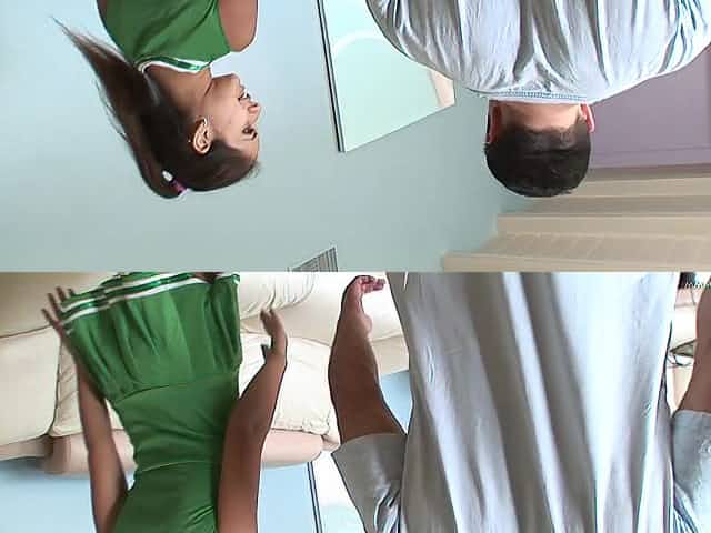 Slutty Cheerleader Is Fucked Silly By A Big Cock