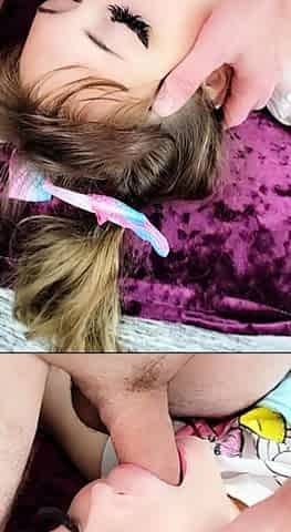 Nice amateur Blowjob and Handjob