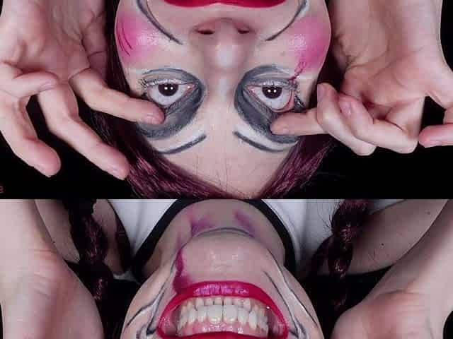 The Evil Doll Wants Your Fucking Load of Thick and Hot Cum - Creepy Crazy Face (video Request)