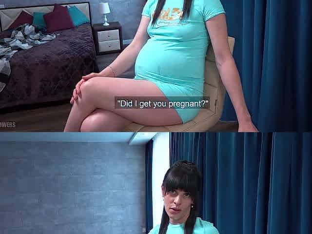 My Wife's pregnant Sister seduces me with her ASS