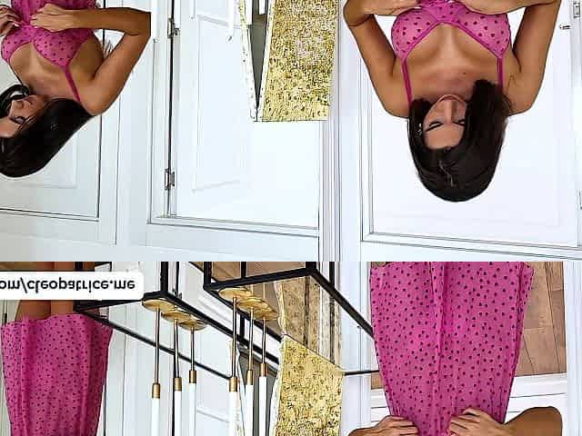 UNCENSORED * HOT Try On Haul Underclothing Large Breasts by Cleo Patrice * IN NATURE'S GARB