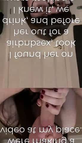 Blowjob cumshot whore gargles pov bukkake fetish cum