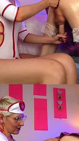 So Hooot Double Cumshot with Her Boy with Amazing Scene!