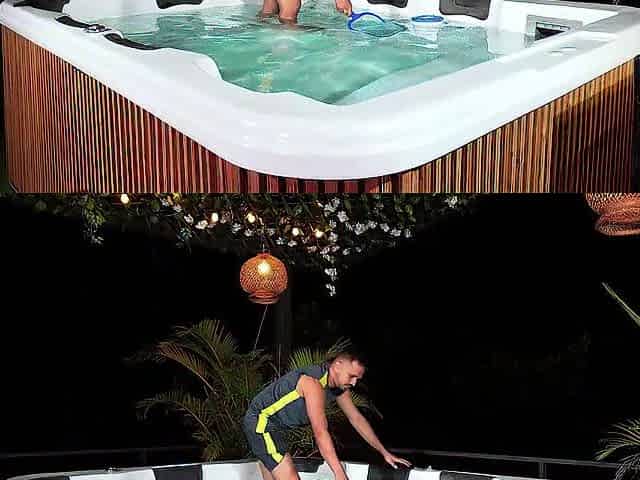 POOL TECHNICIAN GETS FUCKED BY A HORNY MILF - TOMMY MILLER