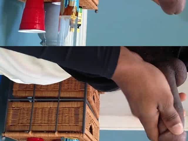Sexy teen POV Nearly caught!