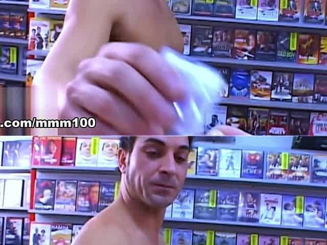 Petite French Model Moana Mendez ass fucked in a video club -remastered - MMM100