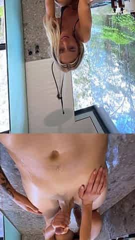 Rebecca McLeod Having Shower Sex With a View