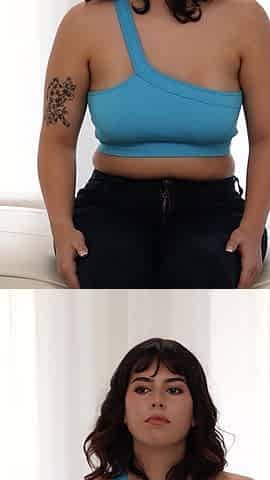 Latina with Thick Thighs and Beautiful Eyes!