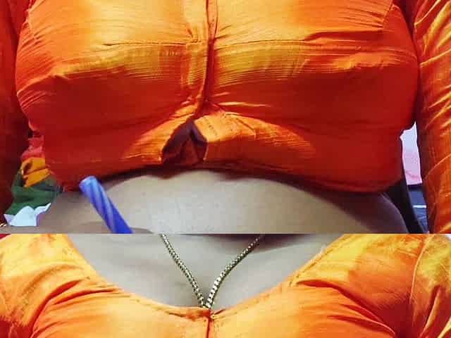 Desi Boob Pressing