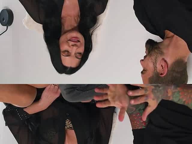 Ania Kinski And Juan Lucho In Cunt-fucking In The Shower With A Huge-titted Milf
