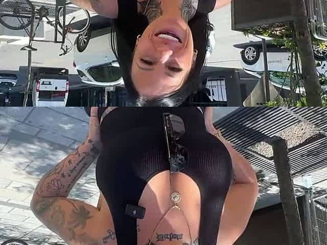 Fanny - Busty Goth Slut In Her First Porn Casting