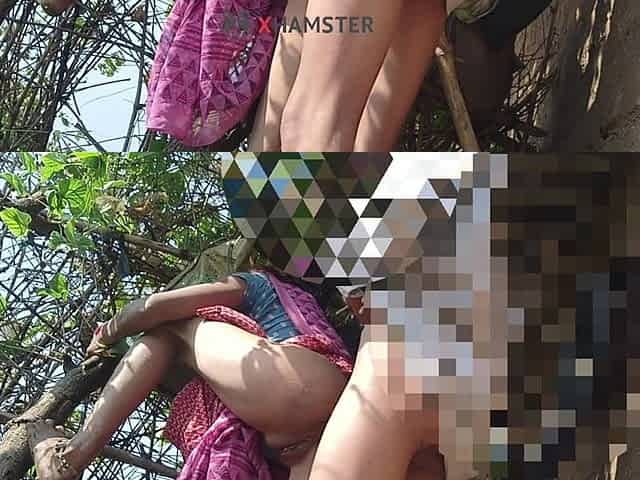 Big Ass Bhabhi Faking Outdoor