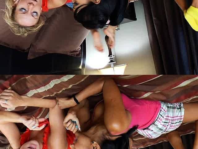 Lesbian foot fetish part2
