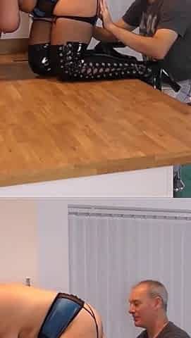 Anal and squirting in the kitchen